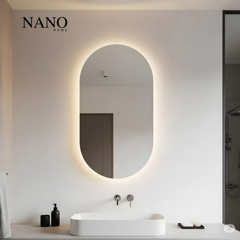 Espelho Orgânico com LED