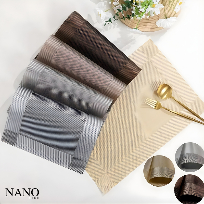 Kit Jogo Americano Metalizado