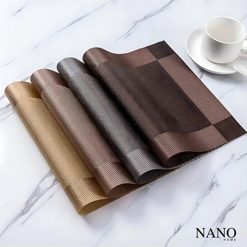 Kit Jogo Americano Metalizado