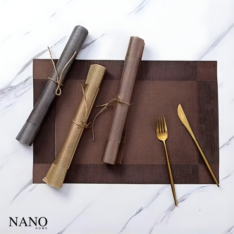 Kit Jogo Americano Metalizado