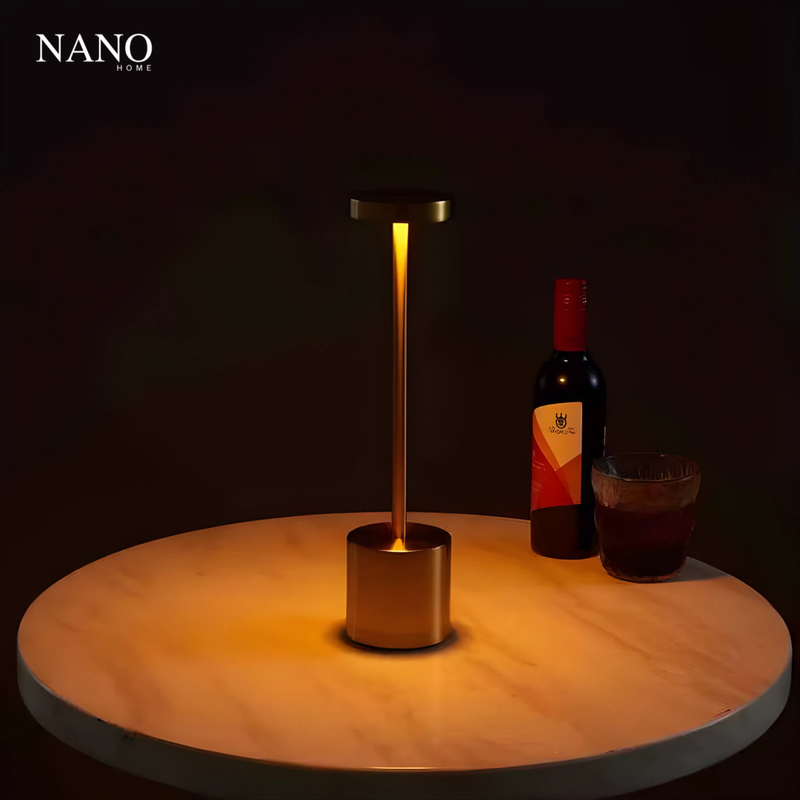 Luminária de Mesa Recarregável LED Moderna