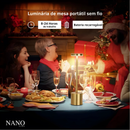 Luminária de Mesa Recarregável LED Moderna