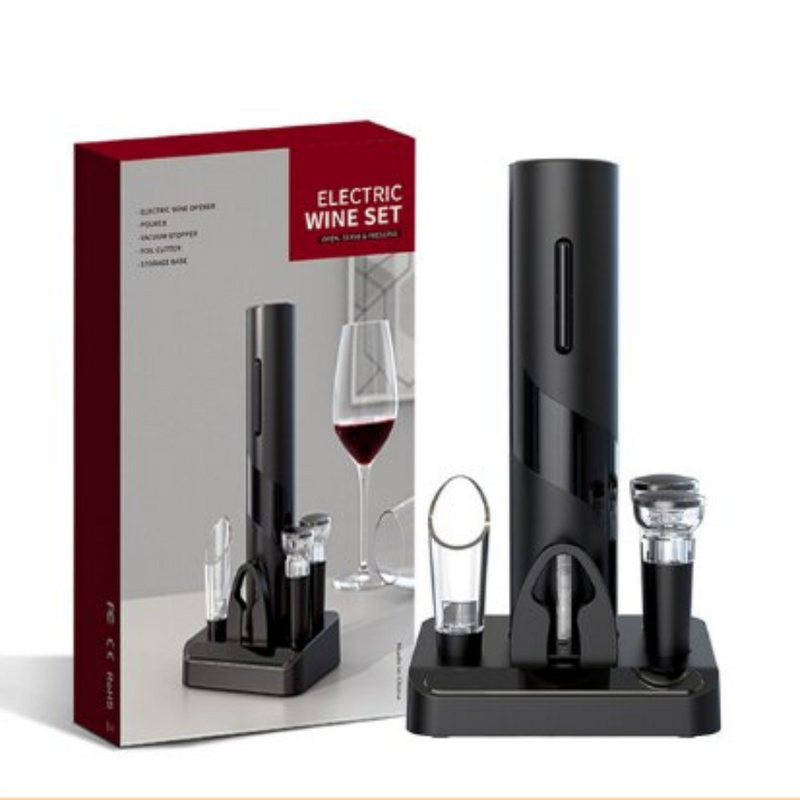 Kit Completo para Vinhos - 5 Peças Elegance