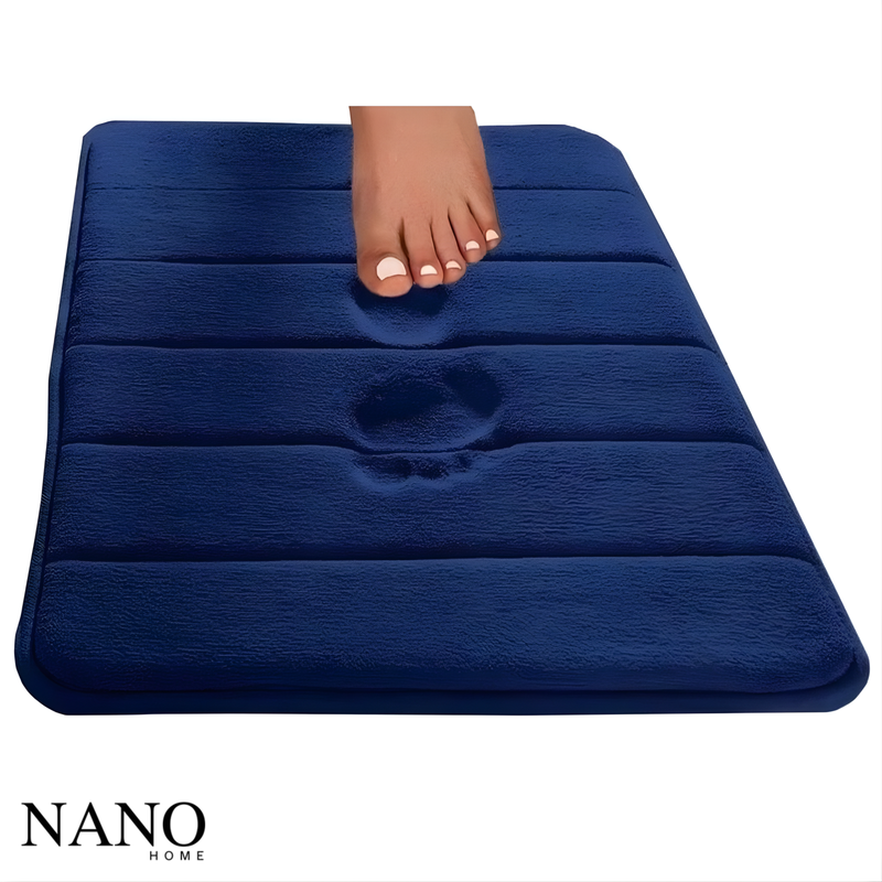 Tapete de Banheiro Super Absorvente Toque Veludo