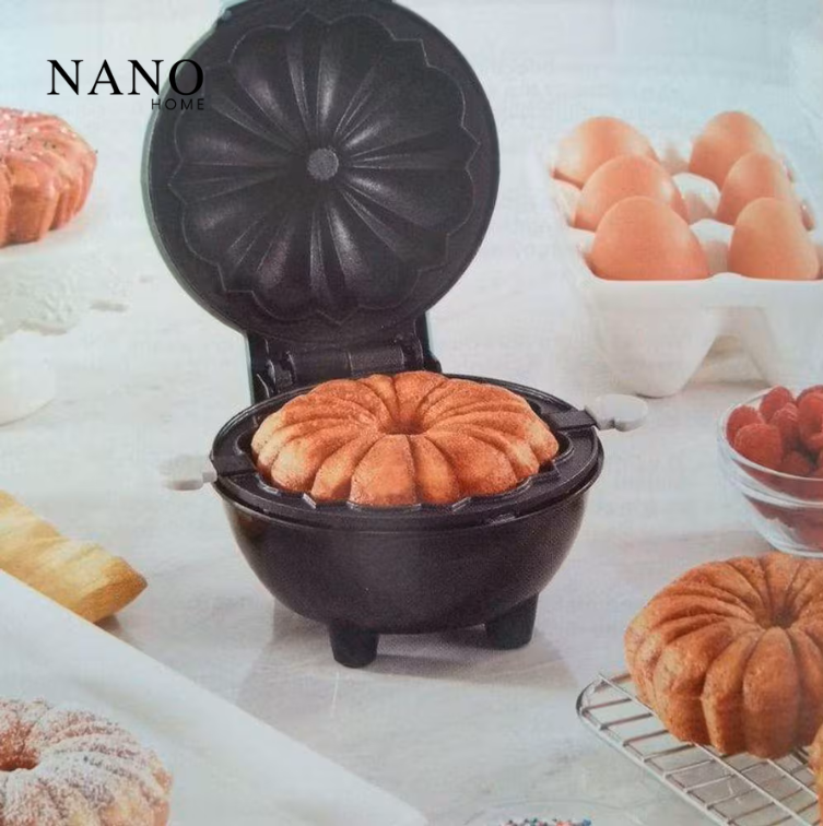 Mini Máquina de Assar Bolo Elétrica – Nano Home