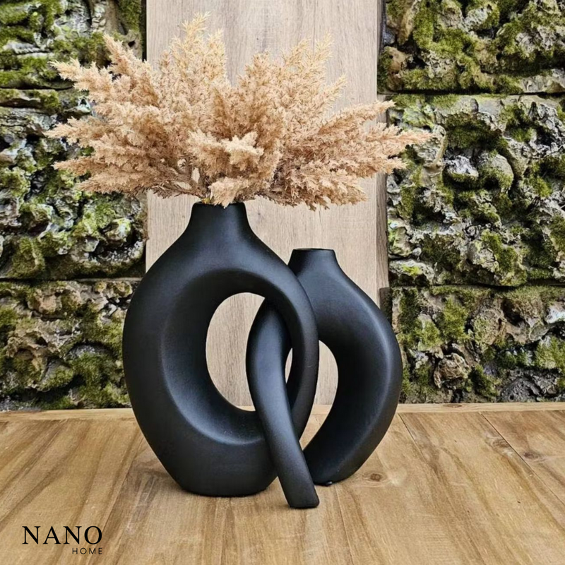 Vasos Decorativos de Cerâmica Nórdica – Elegância e Estilo para Sua Casa