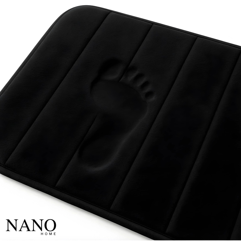 Tapete de Banheiro Super Absorvente Toque Veludo