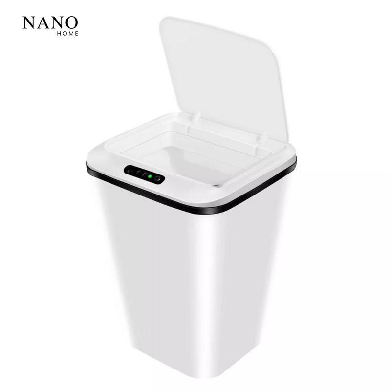 🗑️ Lixeira Automática com Sensor Inteligente – 16L para Banheiro, Cozinha e Escritório