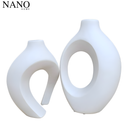 Dupla de Vasos Decorativos Mônaco em Cerâmica Artística