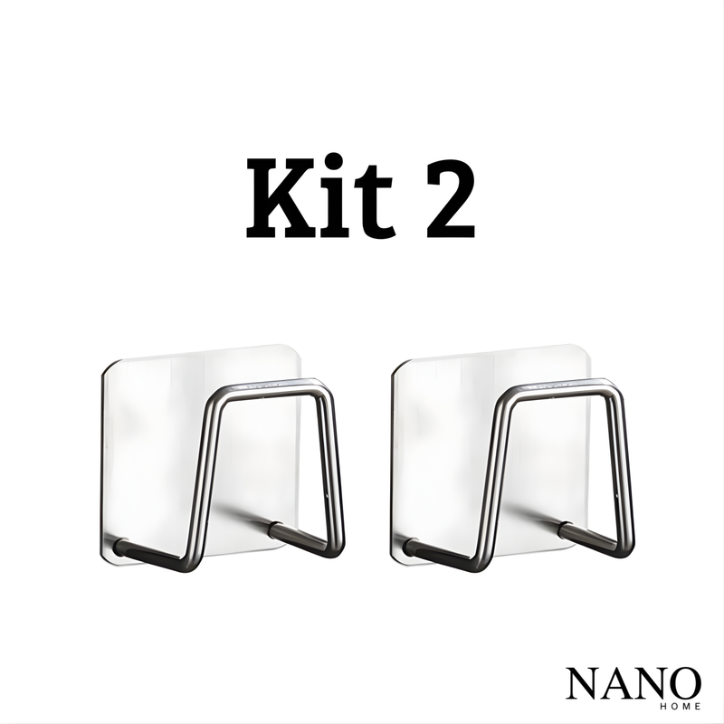 Kit Porta Esponja de Aço Inox
