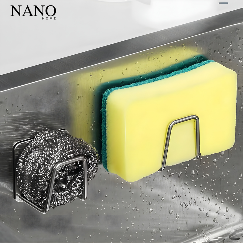 Kit Porta Esponja de Aço Inox