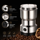 Moedor Elétrico em Inox Aroma Prime - Moa café, grãos e sementes em segundos