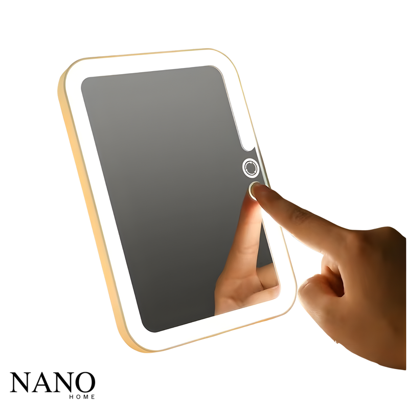 Espelho Led para Maquiagem Portátil