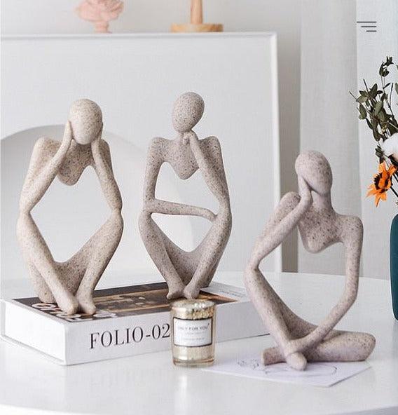 Estatueta Decorativa Pensamento