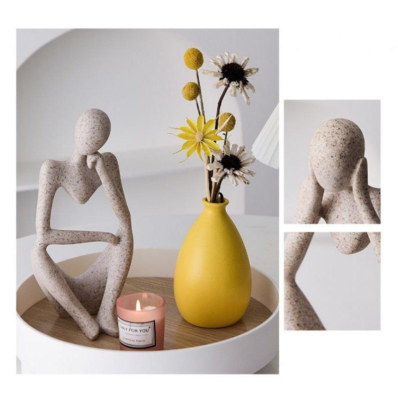 Estatueta Decorativa Pensamento