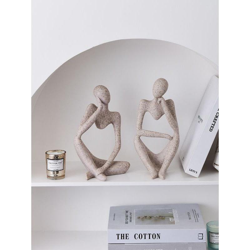 Estatueta Decorativa Pensamento