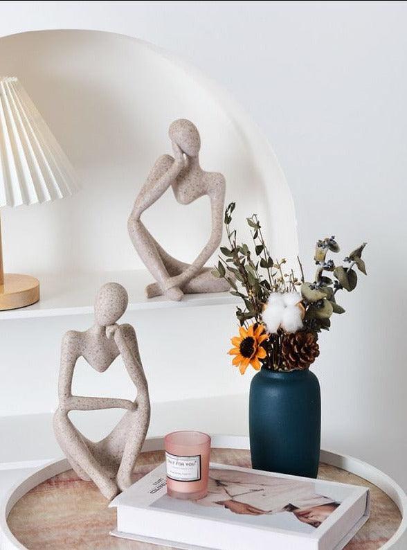 Estatueta Decorativa Pensamento