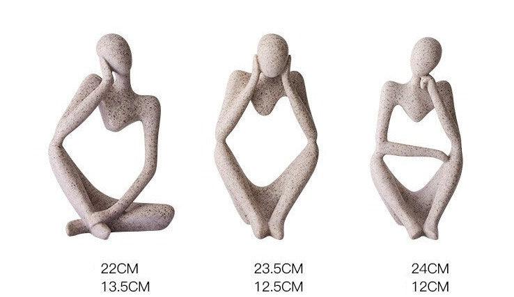 Estatueta Decorativa Pensamento