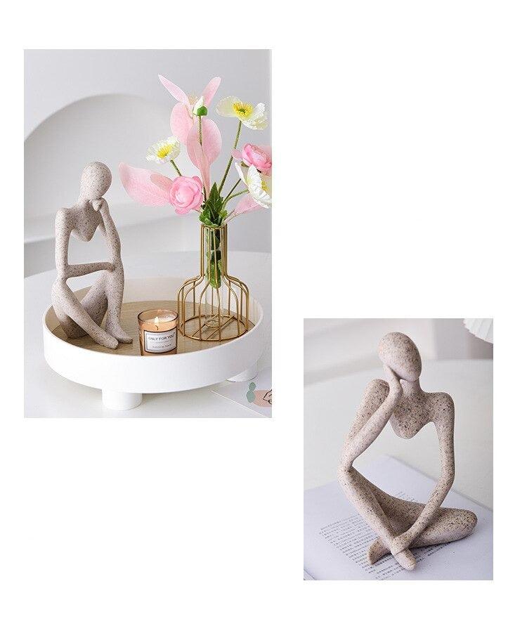 Estatueta Decorativa Pensamento