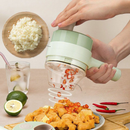 Mini Processador 3 em 1 Portátil Elétrico para Triturar e Picar Alimentos