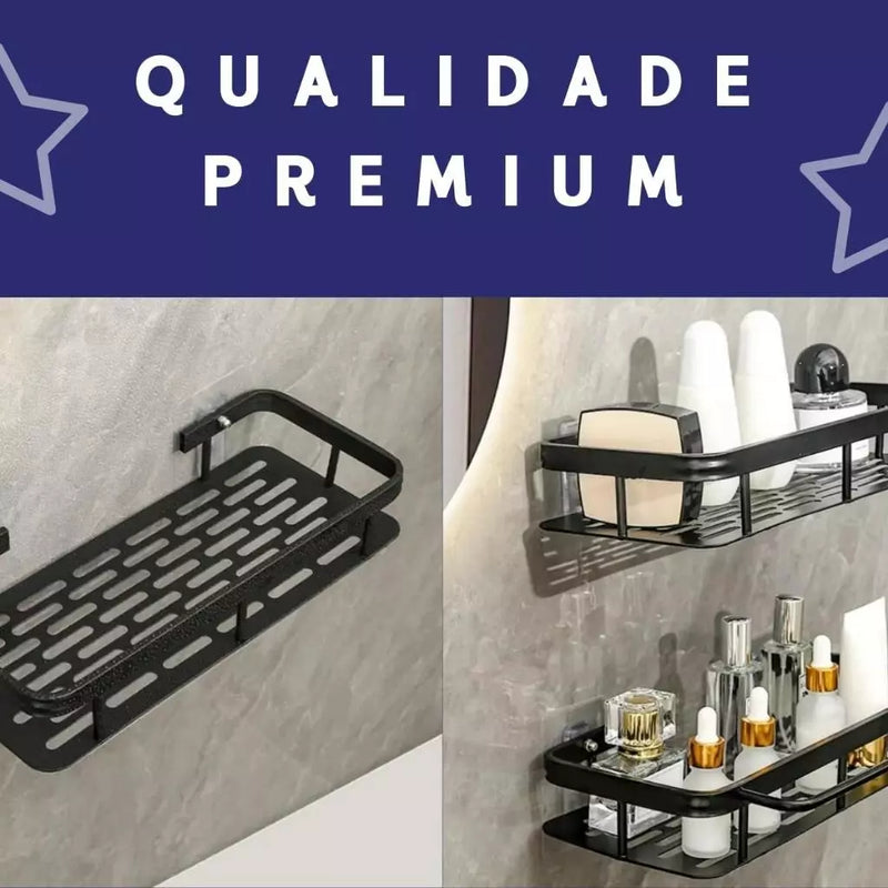 Suporte De Banheiro Organizador - Porta Shampoo E Sabonete