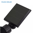 Kit 1-4 Luminária Espeto Jardim Solar LED 10W Refletor Solar | Luz de Gramado | À Prova D'àgua Avançada