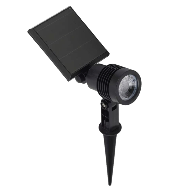 Kit 1-4 Luminária Espeto Jardim Solar LED 10W Refletor Solar | Luz de Gramado | À Prova D'àgua Avançada