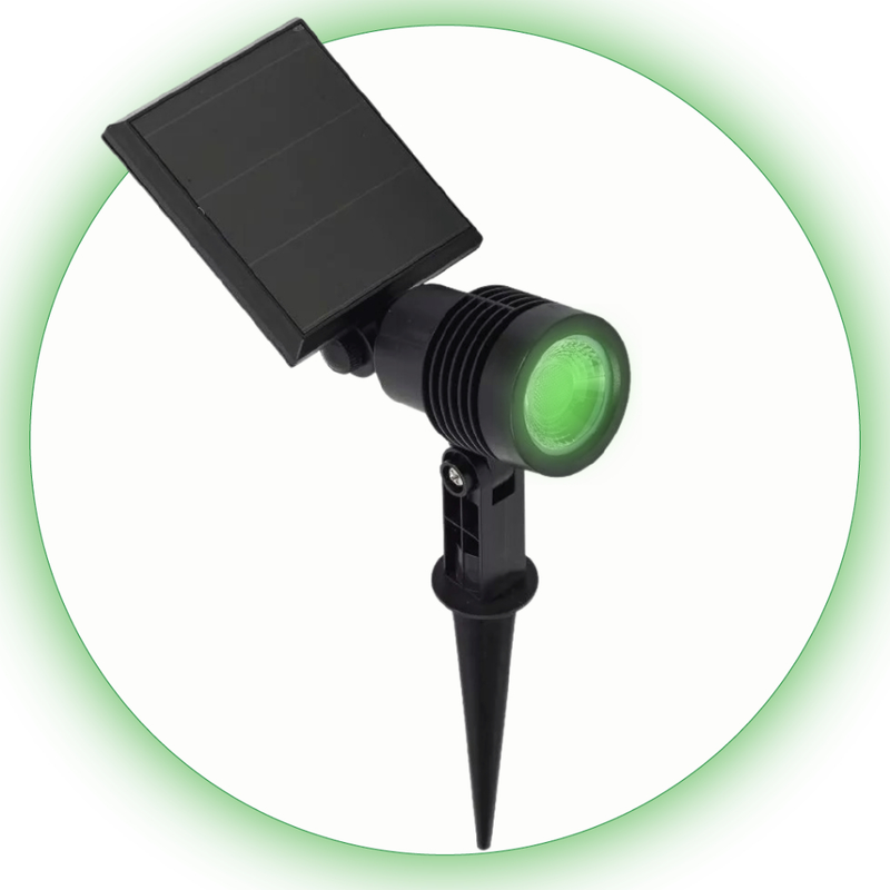 Luminária Espeto Solar LED 10W para Jardim