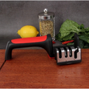 Kit Ate 3 Amoladores de Facas Tesouras Profissional base emborrachada