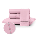 Jogo de Lençol com Ponto Palito – 400 Fios Micropercal