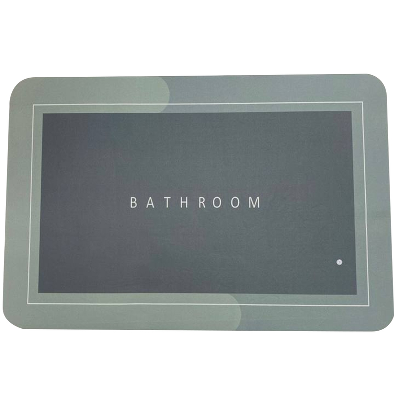 Tapete Antiderrapante Super Absorvente de Terra Diatomácea