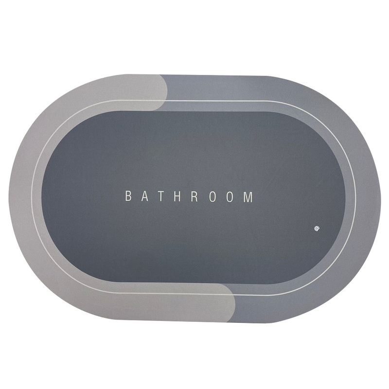 Tapete Antiderrapante Super Absorvente de Terra Diatomácea