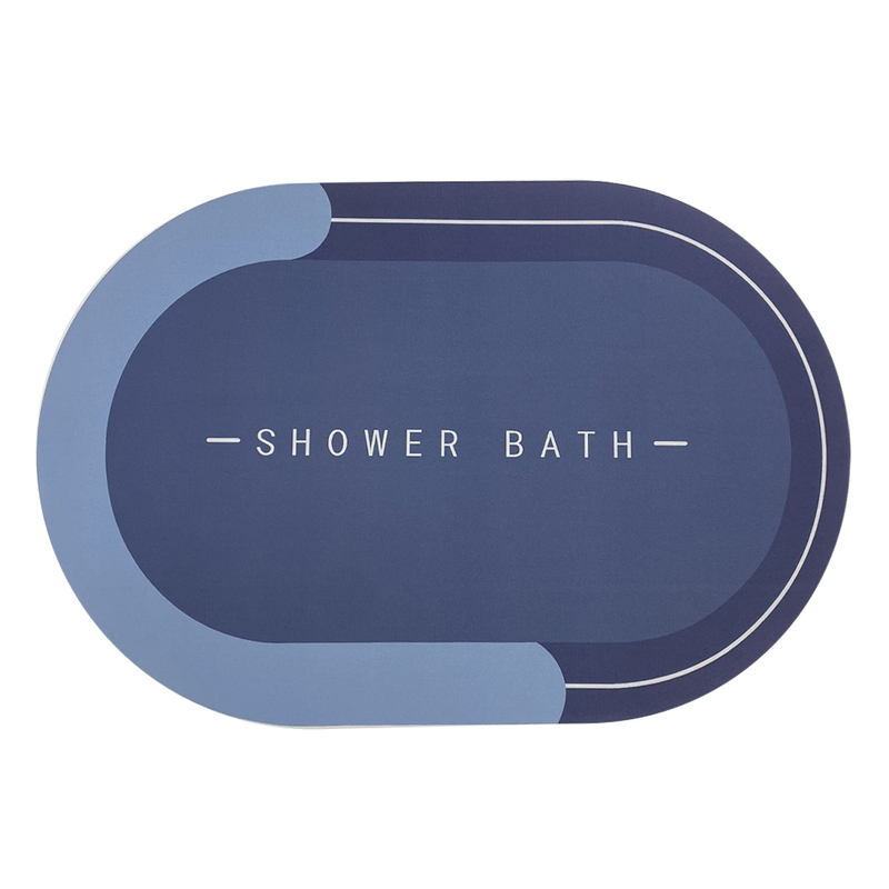 Tapete Antiderrapante Super Absorvente de Terra Diatomácea