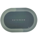 Tapete Antiderrapante Super Absorvente de Terra Diatomácea