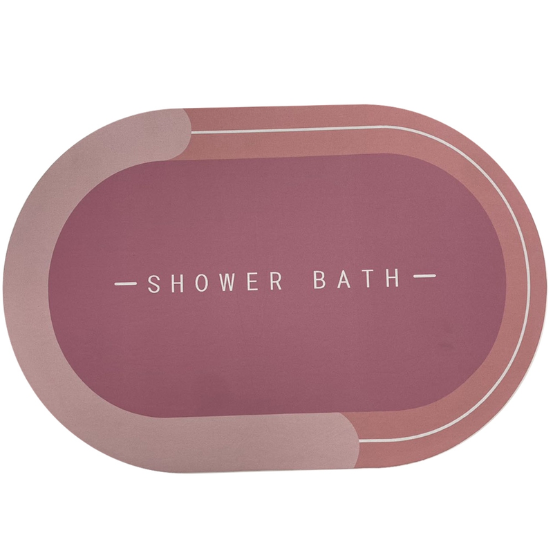 Tapete Antiderrapante Super Absorvente de Terra Diatomácea