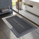 Kit Tapete Antiderrapante para Banheiro de Secagem Rápida e Super Absorvente - Para Banheiro E Porta De Entrada