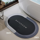 Kit Tapete Antiderrapante para Banheiro de Secagem Rápida e Super Absorvente - Para Banheiro E Porta De Entrada