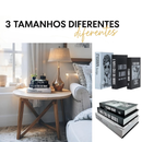 Kit com 3 Caixas Decorativas e Porta-Objetos