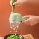 Mini Processador 3 em 1 Portátil Elétrico para Triturar e Picar Alimentos