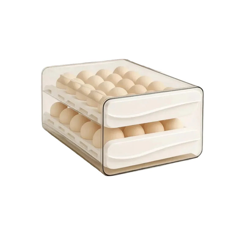 Organizador de Ovos para Geladeira de 2 Andares