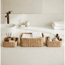 Conjunto de 3 Cestos em Bambu e Rattan