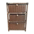 Gaveteiro Organizador Fibra Sintética Tela 3 Gavetas