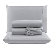 Jogo de Lençol com Ponto Palito   400 Fios Micropercal