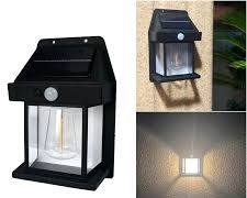 Luminária Solar de Parede com Sensor de Movimento 21W LED