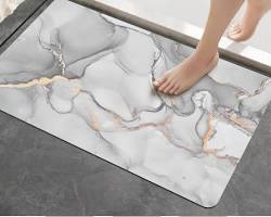 Tapete Antiderrapante Super Absorvente de Terra Diatomácea