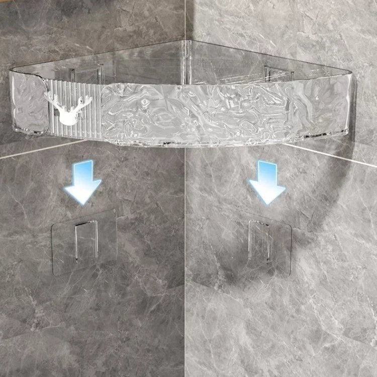 KIT 2 Suporte De Shampoo Prateleiras De Banheiro Sem Furo