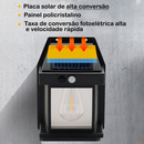 Luminaria Solar Com Movimento Sensor Luz De Parede Lâmpada LED, Luz Solar Impermeável, Energia Solar